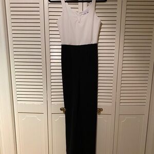 Black & White the Vanity Room Jumpsuit